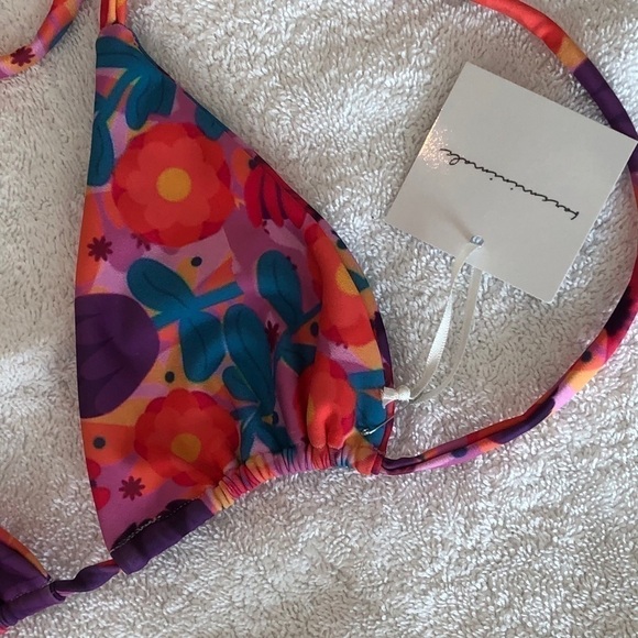 Bareminimale Forget Me Swim Top NWT - Picture 8 of 16